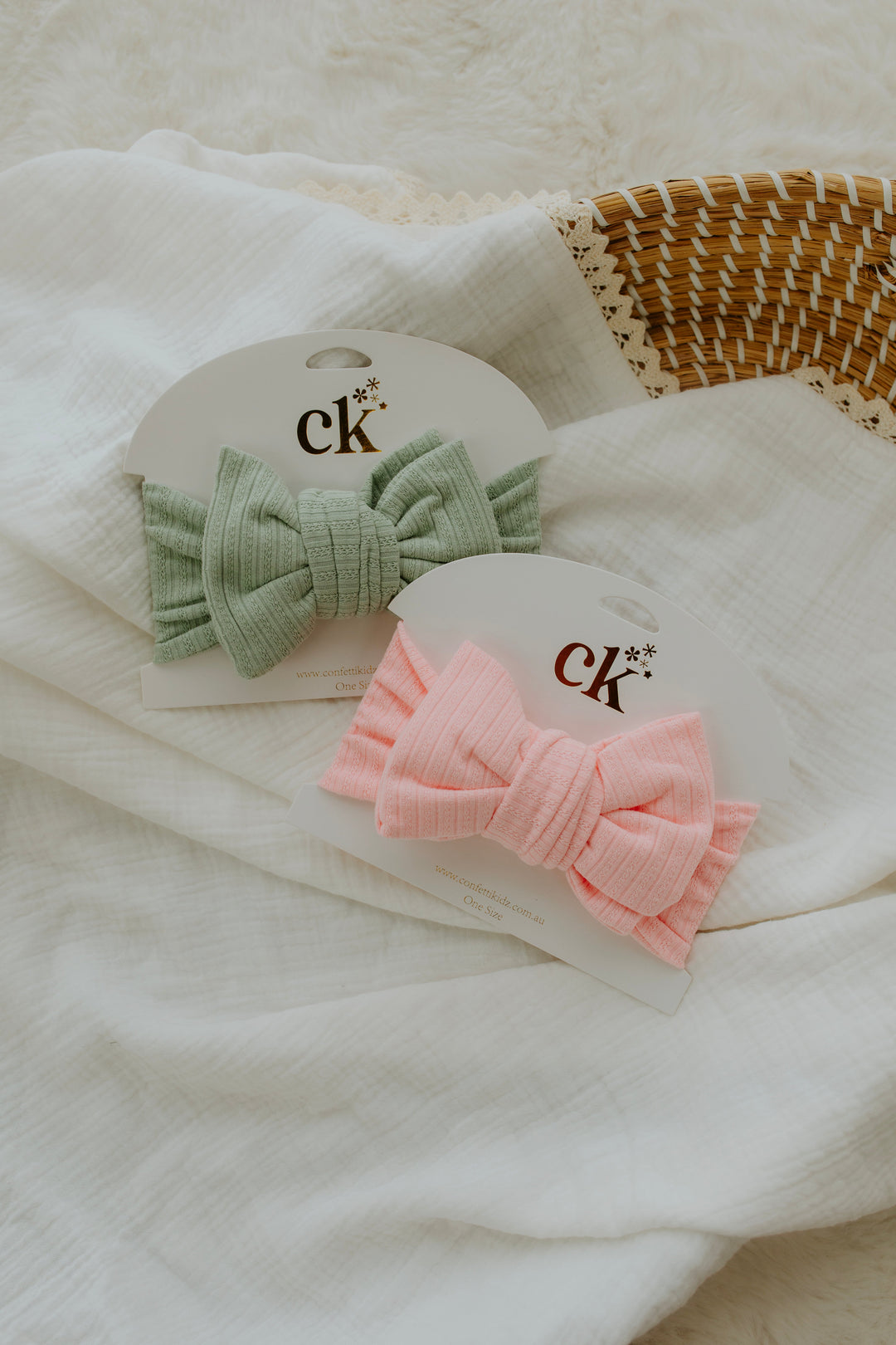 Oversized Top Knot | Candy Pink Pointelle