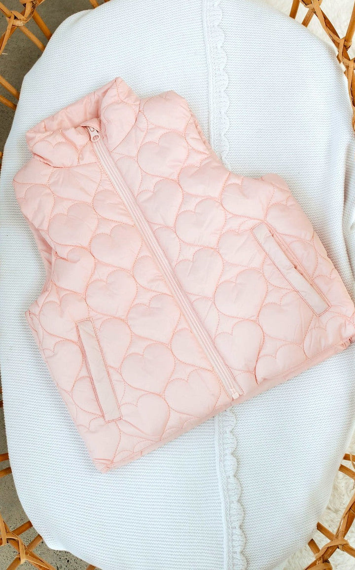 Sweetheart Quilted Puffer Vest