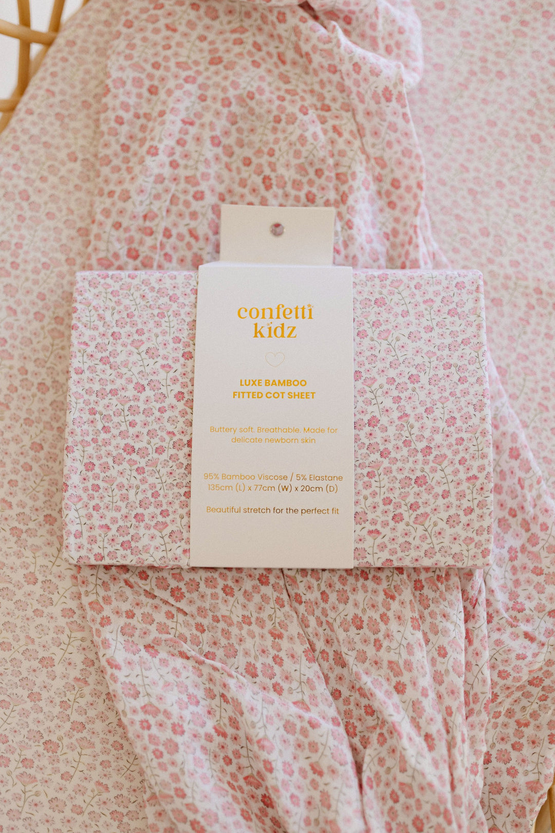 Seashell Bloom | Bassinett Sheet/Change Pad Cover