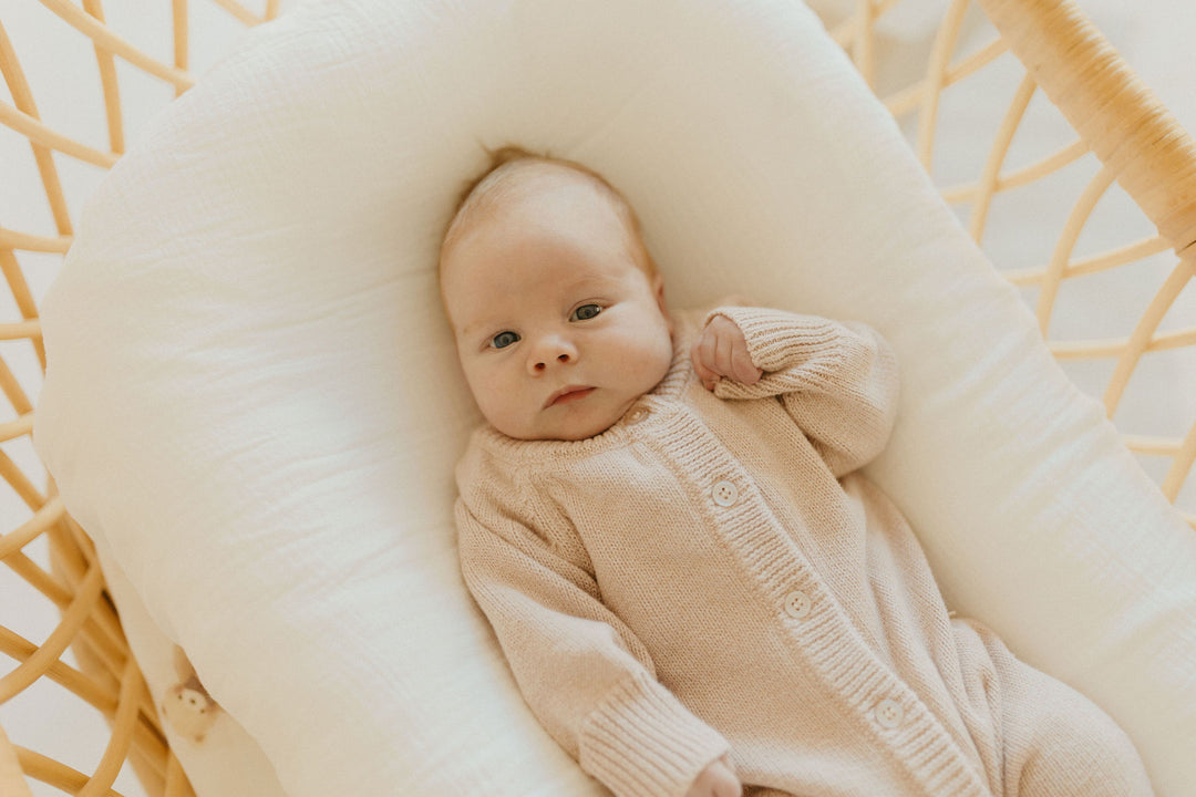 Classic Knit Romper | Biscotti
