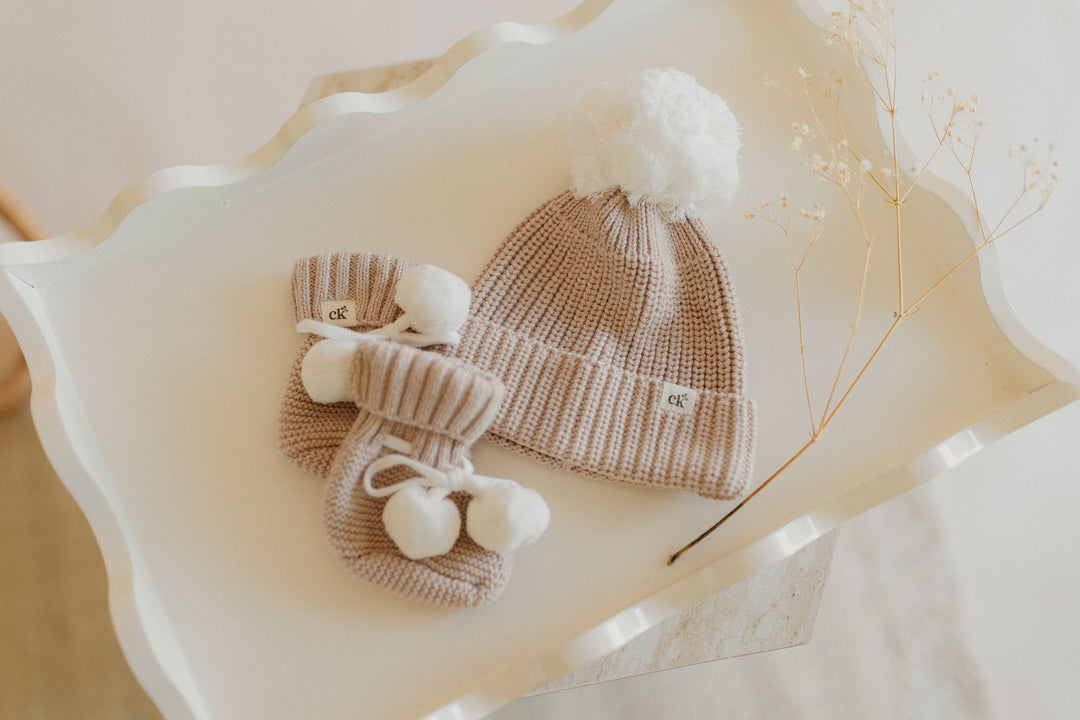Baby Knit Beanie | Biscotti