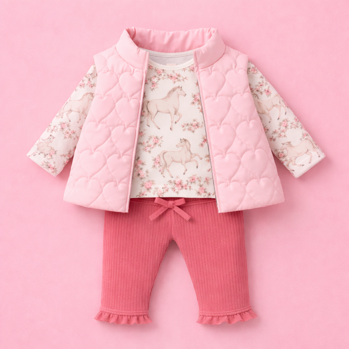 Sweetheart Quilted Puffer Vest