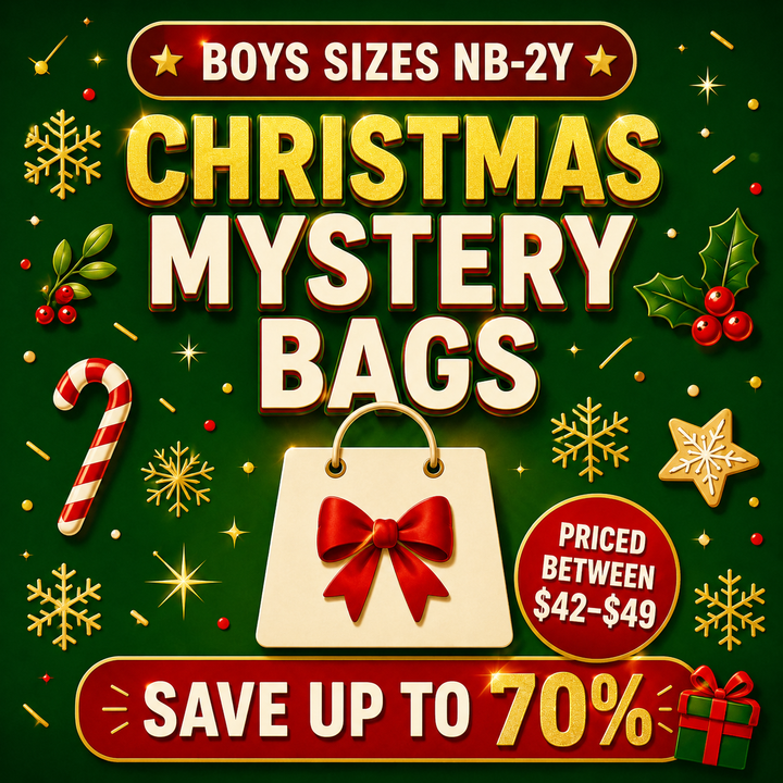 Christmas Mystery Bag🎄Boys (NB-4Y)