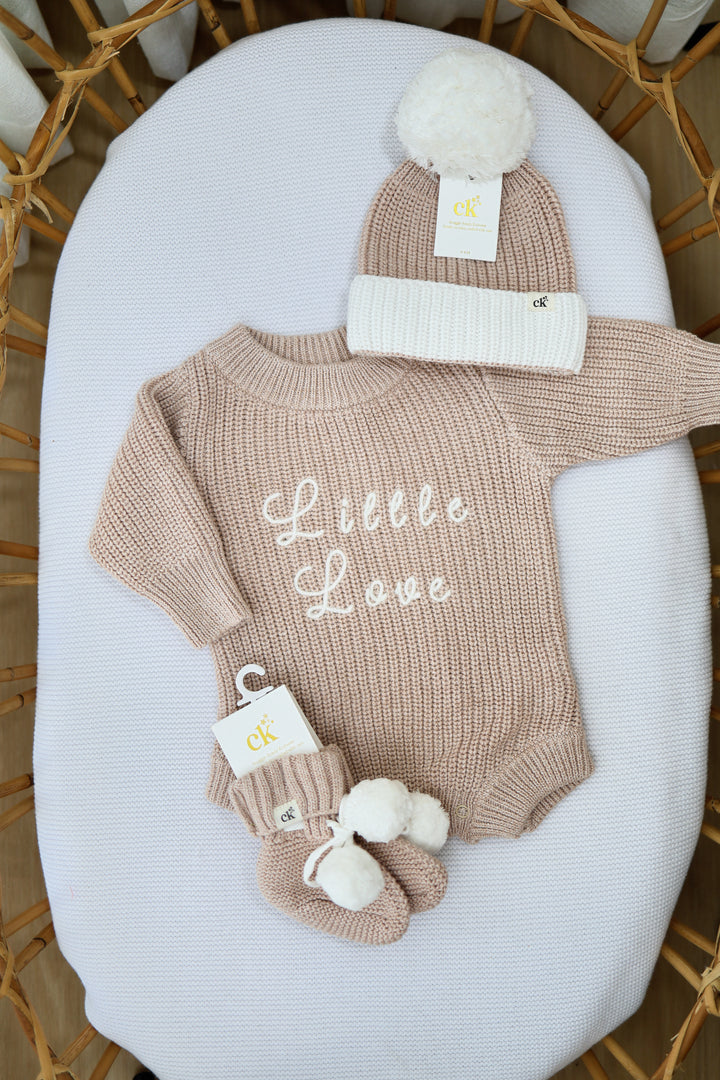 Little Love Knit Romper | Biscotti